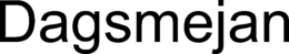 DAGSMEJAN trademark