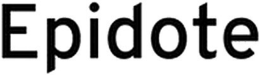 EPIDOTE trademark