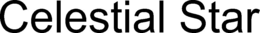 CELESTIAL STAR trademark