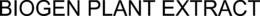BIOGEN PLANT EXTRACT trademark