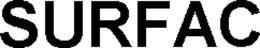 SURFAC trademark