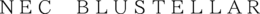 NEC BLUSTELLAR trademark