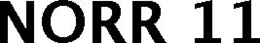 NORR 11 trademark