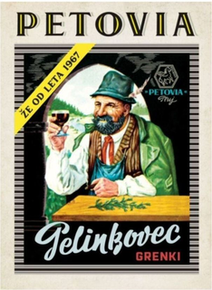PETOVIA PELINKOVEC GRENKI ZE OD LETA 1967 trademark