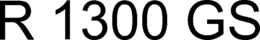 R 1300 GS trademark
