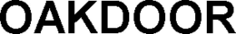 OAKDOOR trademark