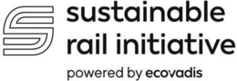 S SUSTAINABLE RAIL INITIATIVE POWERED BY ECOVADIS trademark