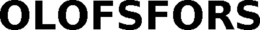 OLOFSFORS trademark