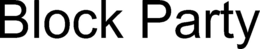 BLOCK PARTY trademark