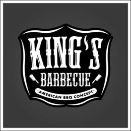 KING'S BARBECUE AMERICAN BBQ CONCEPT trademark