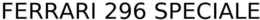 FERRARI 296 SPECIALE trademark
