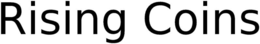 RISING COINS trademark