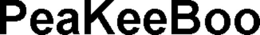 PEAKEEBOO trademark