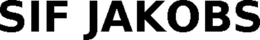SIF JAKOBS trademark