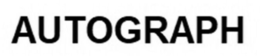 AUTOGRAPH trademark