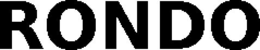 RONDO trademark