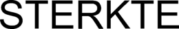 STERKTE trademark