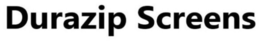 DURAZIP SCREENS trademark