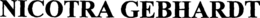 NICOTRA GEBHARDT trademark