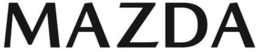 MAZDA trademark