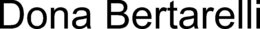 DONA BERTARELLI trademark