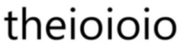 THEIOIOIO trademark
