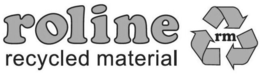ROLINE RECYCLED MATERIAL RM trademark