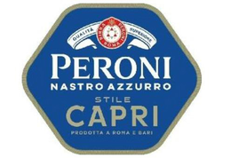 QUALITA BIRRA ROMA PERONI SUPERIORE PERONI NASTRO AZZURRO STILE CAPRI PRODOTTA A ROMA E BARI trademark