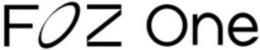 FOZ ONE trademark