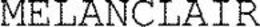 MELANCLAIR trademark