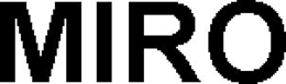 MIRO trademark