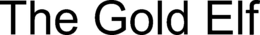THE GOLD ELF trademark
