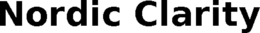 NORDIC CLARITY trademark