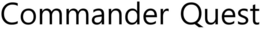 COMMANDER QUEST trademark