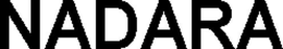 NADARA trademark