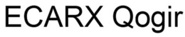 ECARX QOGIR trademark