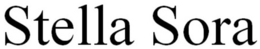 STELLA SORA trademark