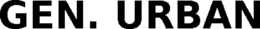 GEN. URBAN trademark