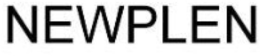 NEWPLEN trademark