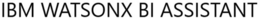 IBM WATSONX BI ASSISTANT trademark