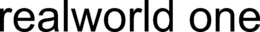 REALWORLD ONE trademark