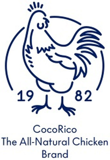1982 COCORICO THE ALL-NATURAL CHICKEN BRAND trademark