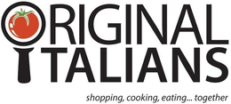 ORIGINAL ITALIANS SHOPPING, COOKING, EATING... TOGETHER trademark