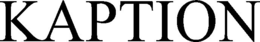 KAPTION trademark