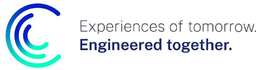 EXPERIENCES OF TOMORROW. ENGINEERED TOGETHER. trademark
