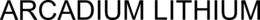 ARCADIUM LITHIUM trademark