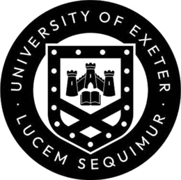 UNIVERSITY OF EXETER LUCEM SEQUIMUR trademark