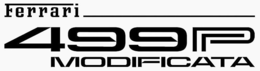 FERRARI 499P MODIFICATA trademark