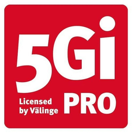 5GI PRO LICENSED BY VÄLINGE trademark