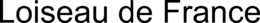 LOISEAU DE FRANCE trademark